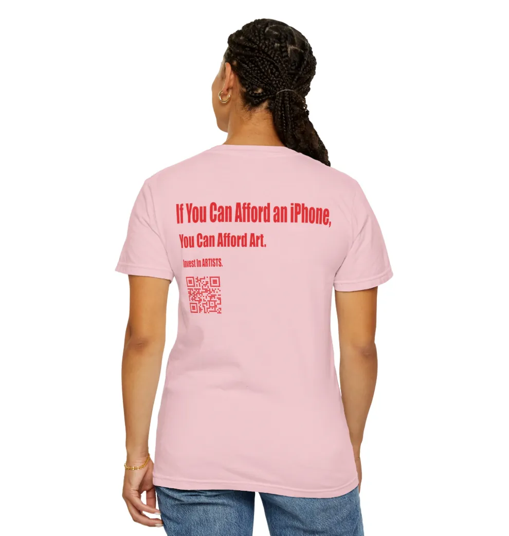 LIGHTWEIGHT COTTON T-SHIRT “Art Life Gallery” – SHORT SLEEVES